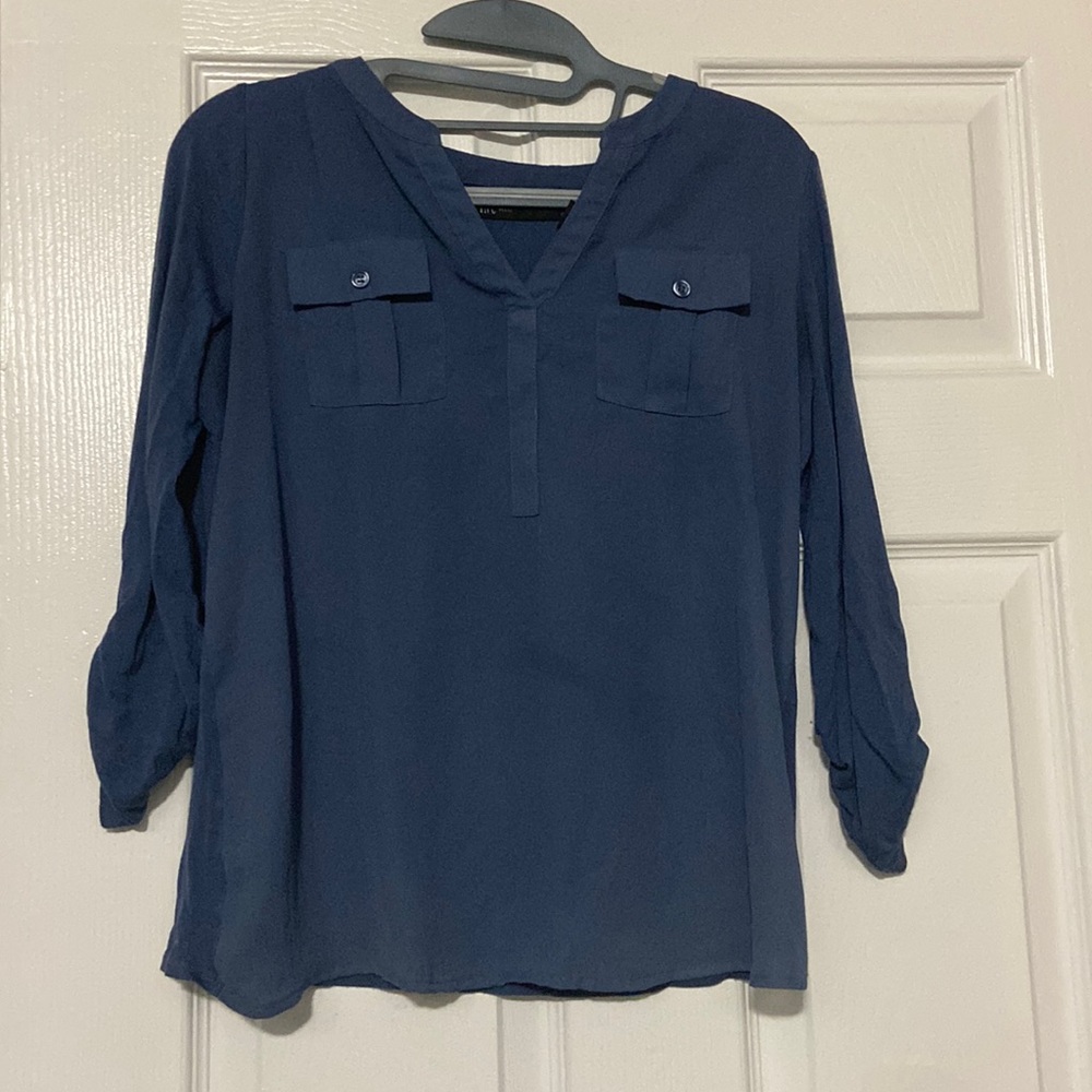 Blue blouse